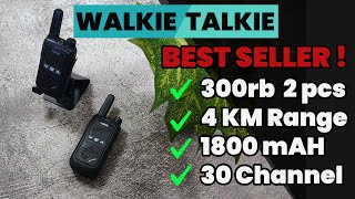 4 kelebihan walkie talkie ini sehingga bergelar Best Seller  Auqoz A8 HT walkietalkie [upl. by Nagy]