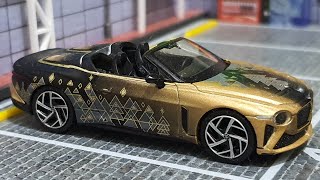 MINI GT Bentley Mulliner Bacalar 2023 Christmas Edition  No 660 Unboxing [upl. by Selby]