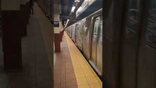 R160 R train at dekalb av [upl. by Reitman61]