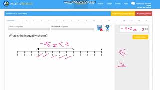 Inequalities on MathsWatch [upl. by Nayd180]