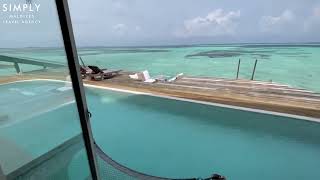 Soneva Jani Maldives  One Bedroom Water Retreat with Slide Room Tour [upl. by Annahahs831]