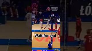 Volleyball match 🏀 epicvolley volleyball volleyballworld volleyballspiking [upl. by Fabyola]