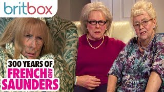 French and Saunders Perfect Gogglebox Parody  300 Years of French and Saunders [upl. by Wernher564]