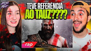 Apenas um react  Rap do Kratos  Eu sou um Deus  7mz Nerd Hits God of War [upl. by Deer486]