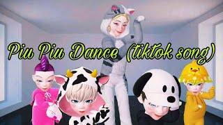 Piu piu dance tiktok song ZEPETO ver [upl. by Treiber657]