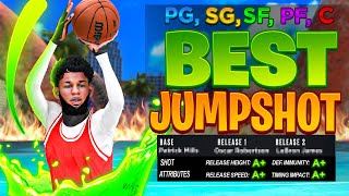 BEST JUMPSHOTS for EVERY BUILD  HEIGHT  3 PT RATING in NBA 2K24 BEST SHOOTING TIPS  SETTINGS [upl. by Ayila]