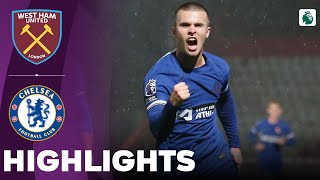 Chelsea vs West Ham United  U21 Premier League 2  Highlights 09022024 [upl. by Darell750]