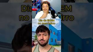 REACT Dia de ENEM no meu BAIRRO😱😵‍💫🤯 Diogo Matheus shorts reaction [upl. by Dempsey]