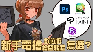 【空罐王】來聊聊新手電繪要選甚麼軟體板子好 [upl. by Othelia85]