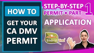 Teen Guide to Getting a Permit at the DMV Part 1 •Update in Description• Application Before the DMV [upl. by Lledualc232]