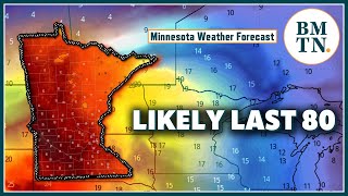 Last 80 for Minnesota coming before legit chilly weather invades [upl. by Minor]