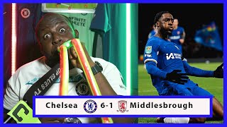 Chelsea 61 Middlesbrough Carabao Cup Semi Finals Highlight 202324 Wembley Calling [upl. by Idnarb]