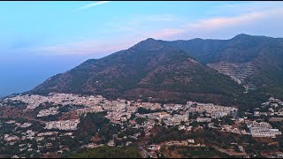 Spain 6 Mijas Hiking Trip To The Mountain Mijas 1150m Sierra de Mijas Aerial Drone 4K Footage [upl. by Loeb736]