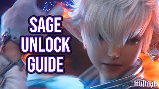 FFXIV 60 1544 Sage Unlock Quest Guide [upl. by Osric]