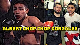 ALBERT CHOP CHOP GONZALEZ ROBERT GARCIA FUTURE FEATHERWEIGHT WORLD CHAMPION [upl. by Don]