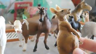 Schleich OLD MODELS from Second Hand  Unboxing [upl. by Pembrook]