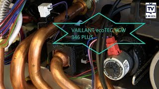 VAILLANT ecoTEC Plus VCW 346  DEEL 1 Onderdelen [upl. by Nivets]