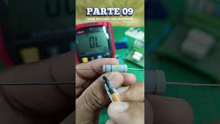 Como Medir Resistor com Multímetro Parte 09 FINAL [upl. by Nnylarak]