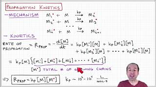 Introduction to Polymers  Lecture 64  Free radical polymerization kinetics part 2 [upl. by Drucilla]