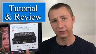 Ematic AT103B Digital Converter Box  DVR Recording Tutorial amp Review [upl. by Modeste115]