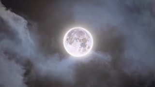 Moon Stock Footage  Full Moon  Eclipse  Night  Free HD Videos  no copyright [upl. by Nevets]