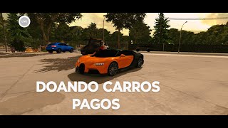 DOANDO CARROS DE GRAÇACAR PARKING MULTIPLAYER [upl. by Enimsay588]