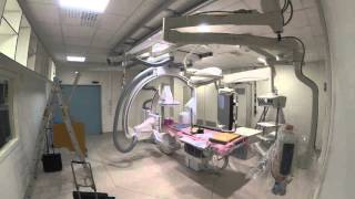 Artis Q Siemens  VINRAD UZ Gent Time lapse  Angiography [upl. by Eetsirhc]