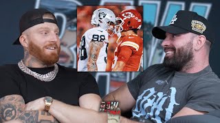 Maxx Crosby on BEEF WITH Patrick Mahomes amp Taylor Swift [upl. by Iharas984]