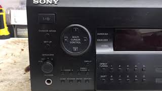 Sony STRDE825 AV Stereo Receiver [upl. by Liag]