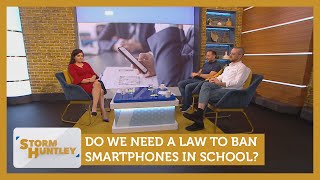 Do we need a law to ban smartphones in school Feat Geoff Norcott amp Michael Walker  Storm Huntley [upl. by Wendelin608]