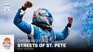 Josef Newgarden dominates to win season opener at St Petersburg  2024  INDYCAR Highlights [upl. by Dimitri]