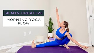 30 Minute Creative Morning Yoga Flow [upl. by Isherwood]