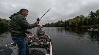 Smallmouth Fishing on The Kennebec River fishing bass bassfishing [upl. by Bruckner197]