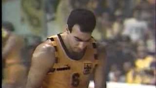 Galis vs Tracer Milano  50 PTS 21011988 Euroleague [upl. by Malan566]