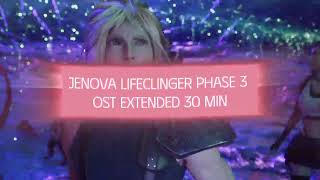 Lifeclinger Phase 3 Jenova Tenacity OST Extended  FF7 Rebirth Final Boss Battle BGM 4K 30 min [upl. by Llevaj]