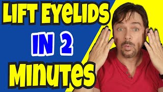 This Tightens Upper Eyelids In Just 2 Minutes  Chris Gibson [upl. by Cas]