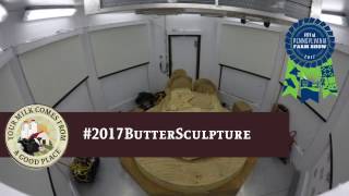 2017 Butter Sculpture [upl. by Eilatam]