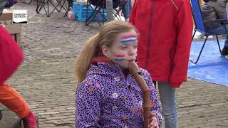 Koningsdag Reveille en Aubade Oude Dorp 2024 [upl. by Thurlow]