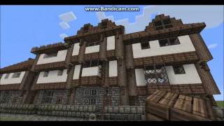 Towny 101 Your First House  Minecraft Modular Medieval Town Tutorial 02 [upl. by Paver]