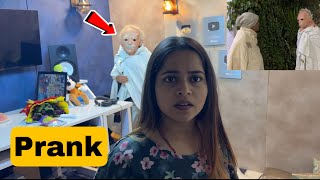 Old man prank 😰  Ginni Pandey pranks [upl. by Vasti]