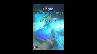 ORIGINS ALL FOUR EASTER EGG SONGS 60 SECS GUIDE [upl. by Belac]