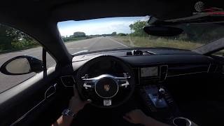 PORSCHE PANAMERA GTS POV TEST DRIVE [upl. by Nalo]