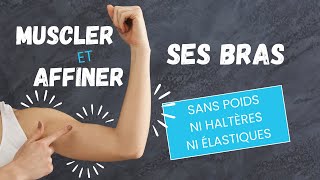 COMMENT RENFORCER SES BRAS SANS MATÉRIEL  7 exercices et postures de yoga pour des bras musclés 💪 [upl. by Keese259]