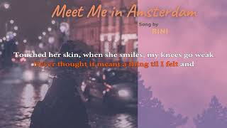 Meet Me in Amsterdam RINI Karaoke Version [upl. by Lauraine590]