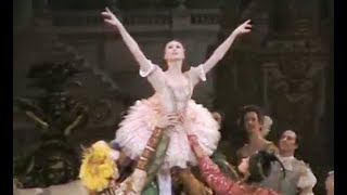 Zakharova  Sleeping Beauty Auroras Entrance amp Rose Adage Paris Opera Ballet [upl. by Htebazileyram]