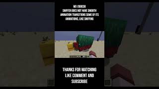 Minecraft 120 snapshot 23w16a  sniffer animation tweak chunks and lightmaps fixes [upl. by Llennaj]