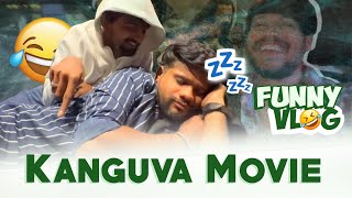 Kanguva movie watching with masti 😂 ShivShaktiGarbaClass  kanguva movie vanbhazala harubha [upl. by Kunin]