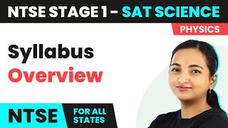 NTSE Science SAT Stage 1  Syllabus Overview For All States [upl. by Orlan189]