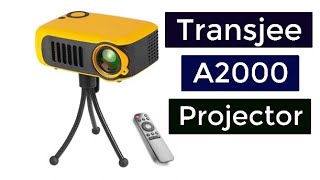 Transjee A2000 Projector [upl. by Nesmat651]