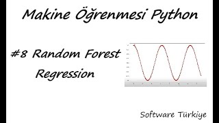 8 makine öğrenmesi Random Forest Regression YouTube [upl. by Pliske605]